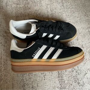 Adidas Gazelle Black and White Women's Sneakers